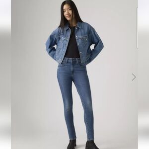 Levi's Mile High Super Skinny Jeans